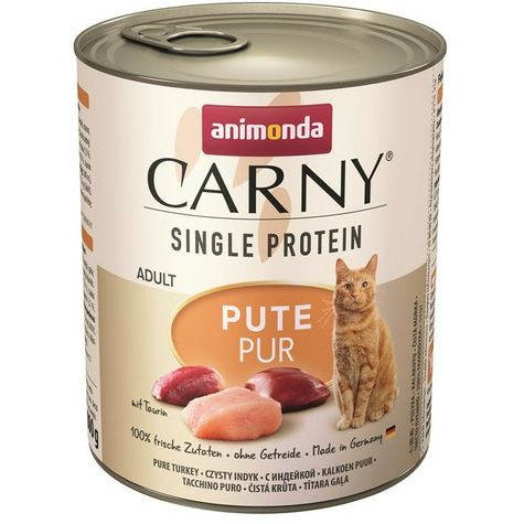 Animonda Cat Dose Carny Adult Single Protein Curcan 800g