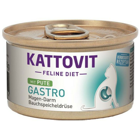 Kattovit Feline Diet Gastro Curcan Scuipat Gastrointestinal / Abdominal