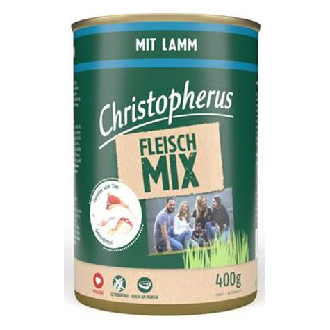 Christopherus Meat Mix - With Lamb 400g Can