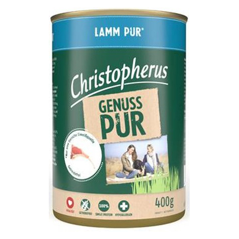 Christopherus Pure Lamb 400g Tinichea
