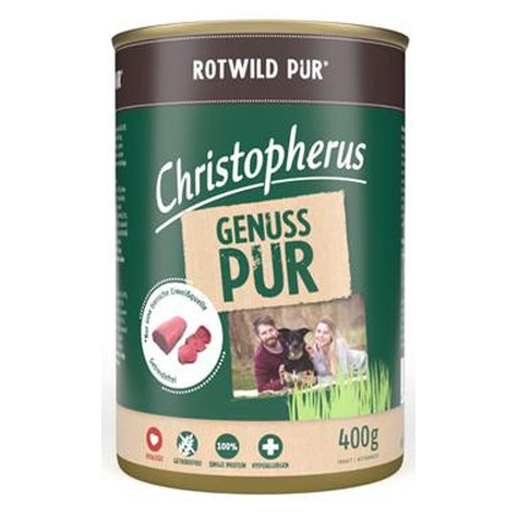 Christopherus Pure Red Deer Pure 400g Tinichea