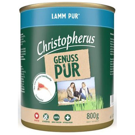 Christopherus Pure Lamb 800g Tinichea