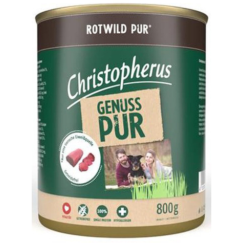 Christopherus Pure Red Deer Pure 800g Tinichea