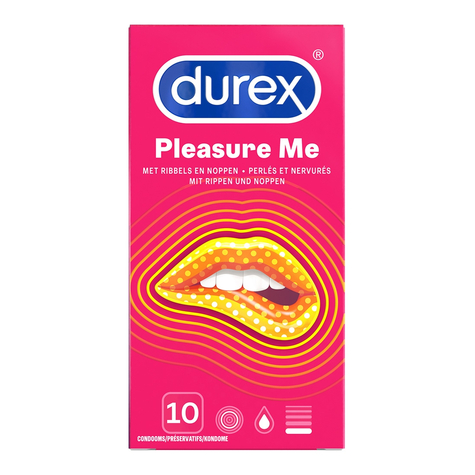 Prezervative Durex Pleasure Me 10 Prezervative