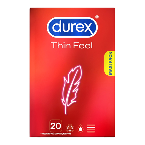 Prezervative Durex Thin Feel 20 Bucăți