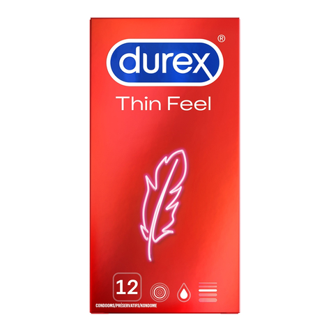 Prezervative Durex Thin Feel 12 Bucăți