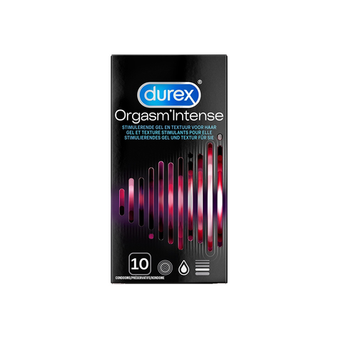 Prezervative : Durex Orgasm Intense Prezervative 10 Prezervative
