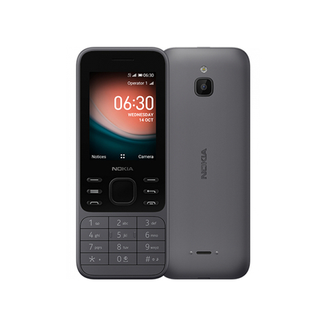 Nokia 6300 4g Dual-Sim Cărbune De Cărbune