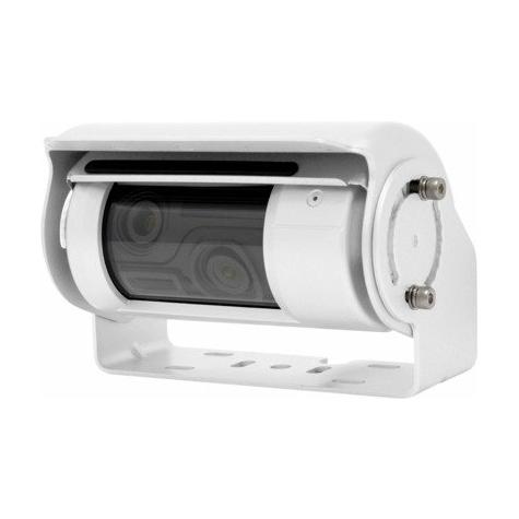 Carguard Rav-Md2 Obturator Dublu Camera Rc, 700tvl, Alb 9-32v, Pal