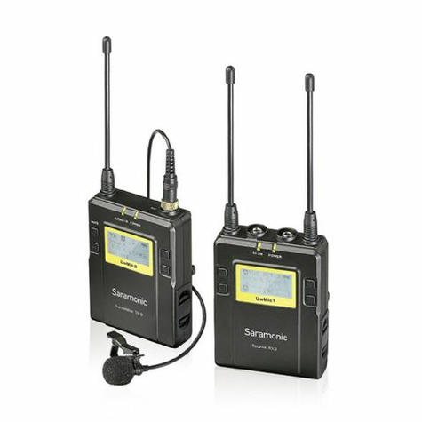 Set De Microfoane De Lavalieră Saramonic Uwmic9 Tx9 + Rx9 Uhf Wireless