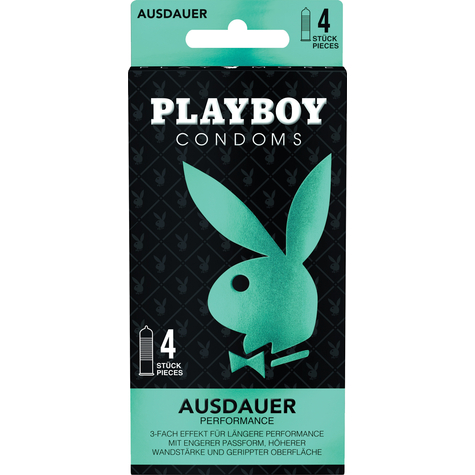 Playboy Prezervative Stamina 4some