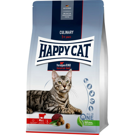 Happy Cat Culinary Adult Pre-Alpine Beef 1,3 Kg