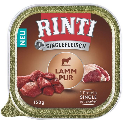 Rinti Single Meat Pure Lamb 150g Bowl