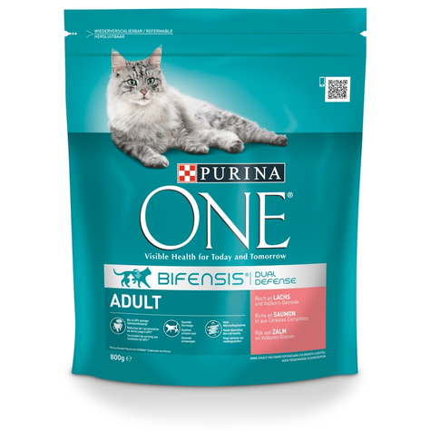 Purina One Bifensis Adult Rich In Salmon 800g