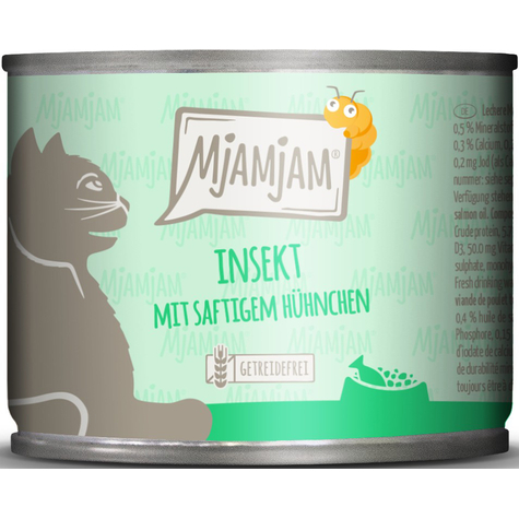 Mjamjam - Insect With Juicy Chicken 200 G