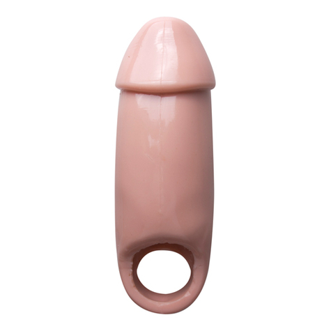 Cătușe Pentru Penis : Într-Adevăr Ample Wide Penis Enhancer Sheath Sheath Flesh