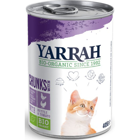 Yarrah Cat Chunk Huhn+Tr 405gd