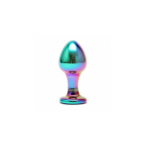 Dildo : Sensual Multi Colourot Glass Melany Anal Dildo Senzual