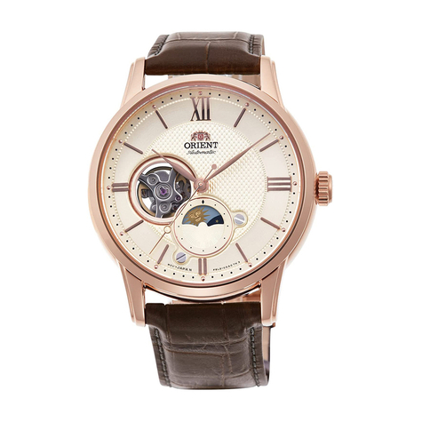 Orient Sun And Moon Automatic Ra-As0009s10b Herrenuhr
