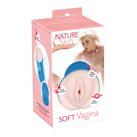 Masturbator & Nature Skin Soft Vagina