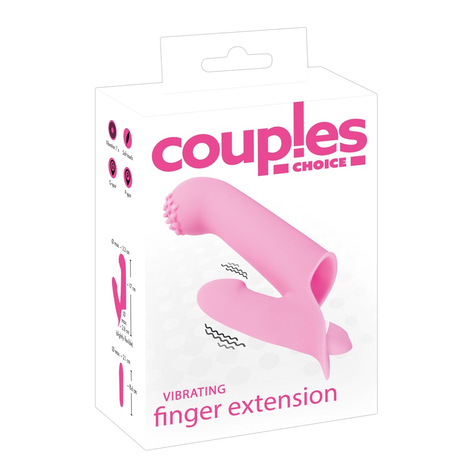 Vibrator Cu Degetul & Couples Choice Vibrating Finge