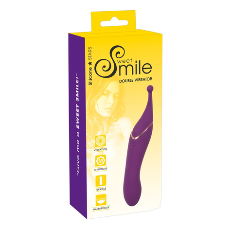 Vibrator Sweet Smile Vibrator Dublu