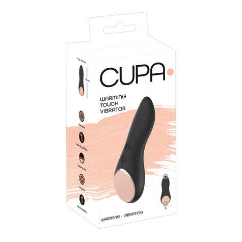 Vibrator Lay-On Cupa Warming Touch Vibrator