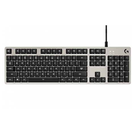 Logitech G413 Gaming Keyboard Mecanic, Argintiu