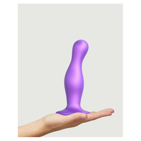 Strap-On-Me - Dop De Dilatare Curvy Dimensiunea L - Violet Metalizat