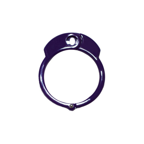 The Vice - Chastity Ring Xxxl - Purple