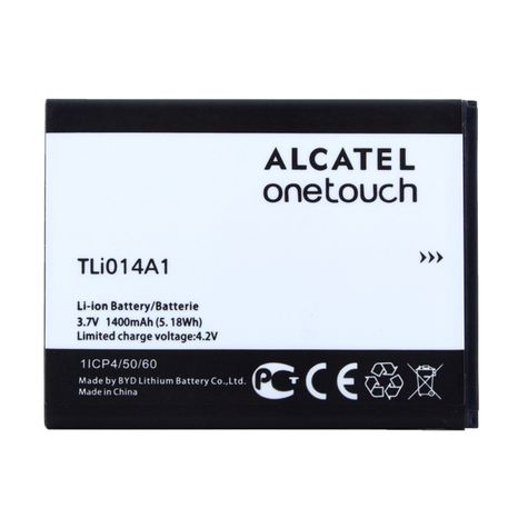 Alcatel Baterie Originală Tli014a1 One Touch 4010d, 4030d, 5020d, 4012d 1400mah