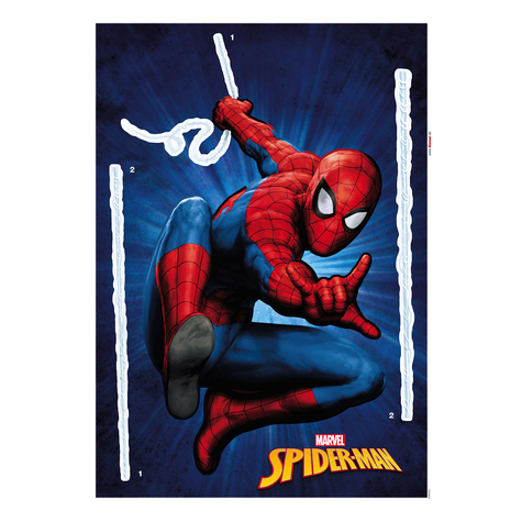 Tatuaj De Perete  Spider-Man  Dimensiune: 50 X 70 Cm
