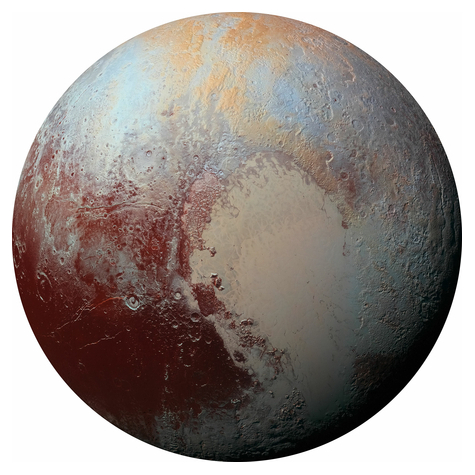 Tapet/Tatuaj De Perete Autoadeziv    Pluto  Dimensiuni 125 X 125 Cm