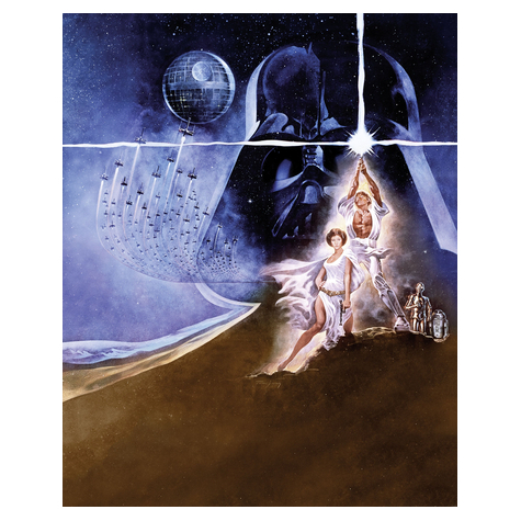 Foto Tapet Autoadeziv   Star Wars Poster Classic2  Dimensiune 200 X 250 Cm