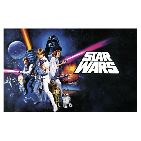 Foto Tapet Autoadeziv   Star Wars Poster Classic 1  Dimensiuni 400 X 250 Cm