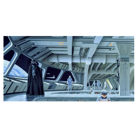 Foto Tapet Autoadeziv   Star Wars Classic Rmq Stardestroyer Deck  Dimensiune 500 X 250 Cm