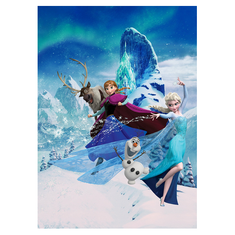 Foto Tapet Autoadeziv   Frozen Elsas Magic  Dimensiuni 200 X 280 Cm