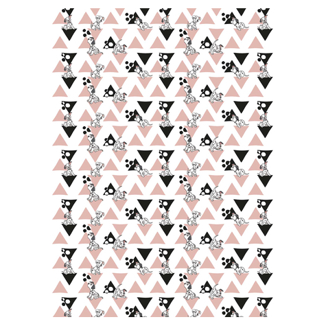 Non-Woven Wallpaper - 101 Dalmatians Angles - Size 200 X 280 Cm