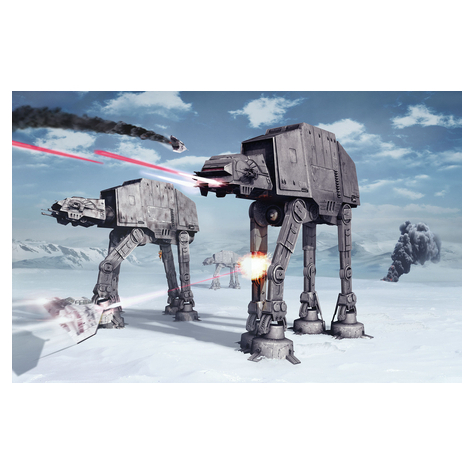 Foto Tapet Autoadeziv   Star Wars Battle Of Hoth  Dimensiuni 400 X 260 Cm