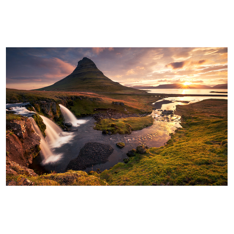 Foto Tapet Autoadeziv   Bună Dimineața În Islandeză  Dimensiuni 400 X 250 Cm