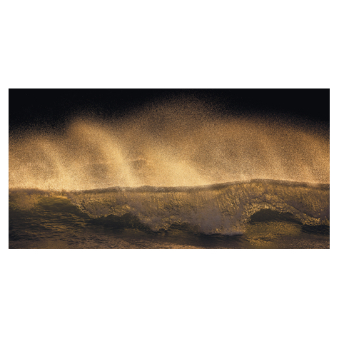 Foto Tapet Autoadeziv   Golden Wave  Dimensiuni 200 X 100 Cm