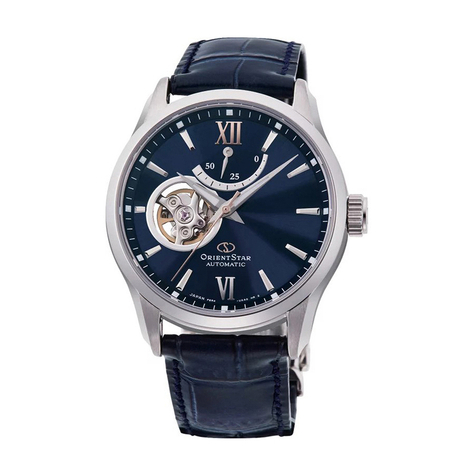 Orient Star Open Heart Automatic Re-At0006l00b Men Watch