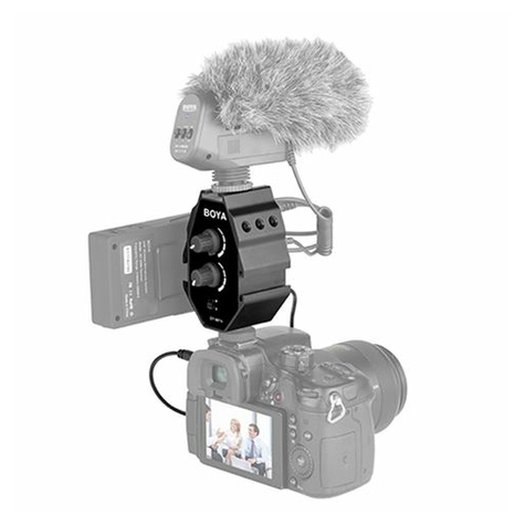 Adaptor Audio Boya By-Mp4 Pentru Smartphone, Camere Dslr, Camere Video