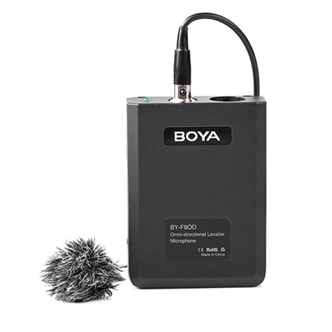 Boya Microfon De Lavalier Profesional By-F8od Omnidirecțional