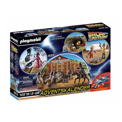 Playmobil Calendar Advent Back To The Future Iii (70576)