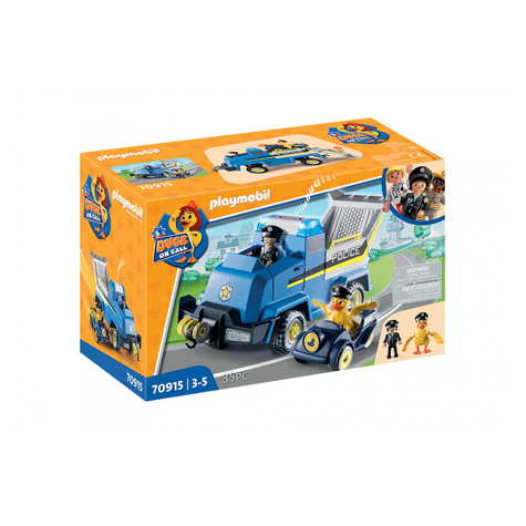 Playmobil Duck On Call - Vehicul De Urgență Al Poliției (70915)