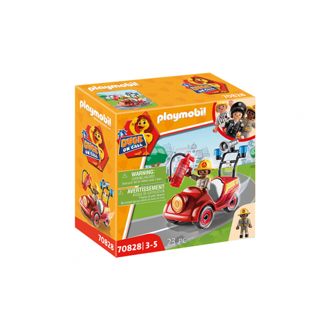 Playmobil Duck On Call - Mini Mașină De Pompieri (70828)
