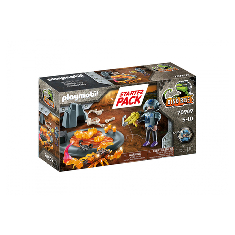 Playmobil Dino Rise - Starter Pack Luptă Cu Scorpionul De Foc (70909)