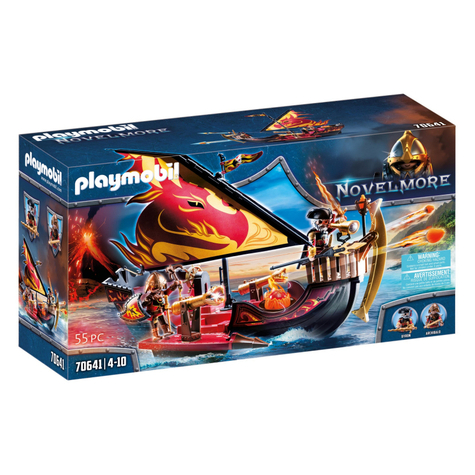 Playmobil Novelmore - Burnham Raiders Fireboat (70641)
