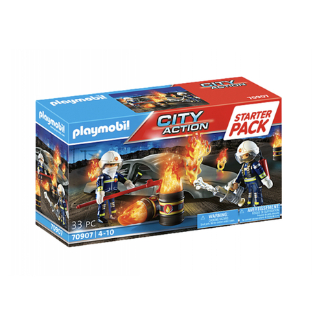 Playmobil City Action - Brigada De Pompieri (70907)